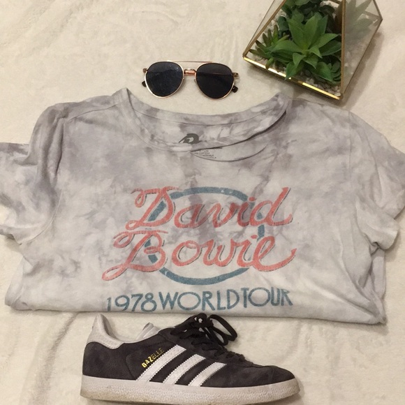 American Eagle Outfitters Tops - AE David Bowie Distressed Tee